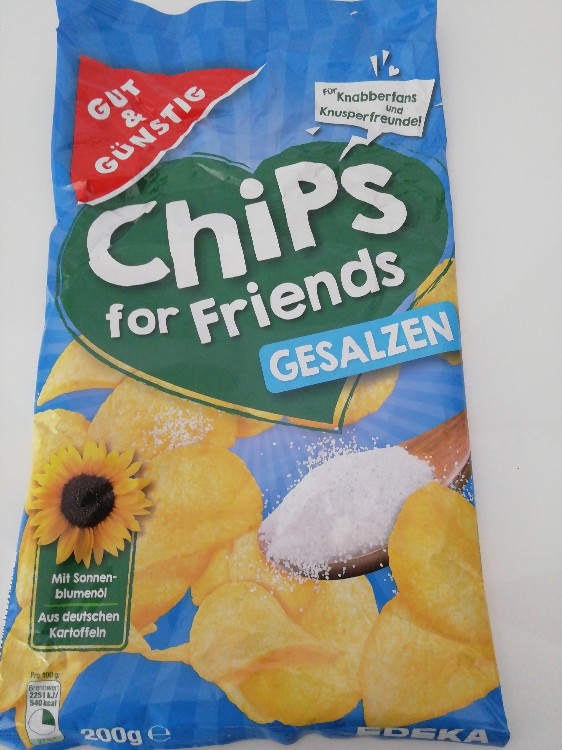 Chips for Friends, gesalzen von ellenkuehnberge180 | Hochgeladen von: ellenkuehnberge180