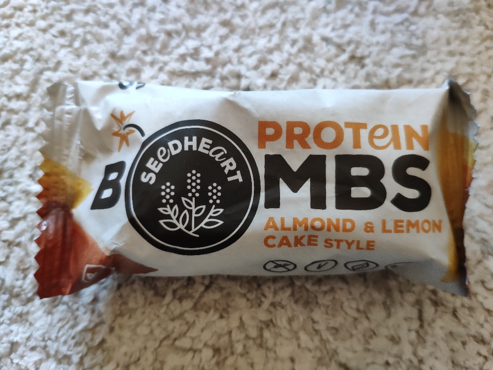 Protein Bombs Almond & Lemon Cake Style von Nudl | Hochgeladen von: Nudl
