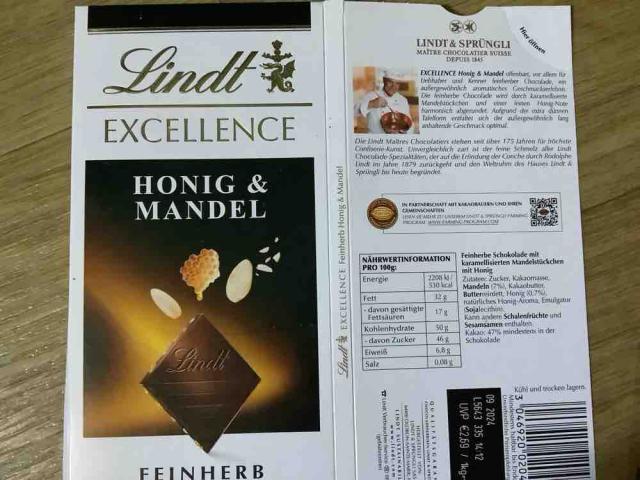 Schokolade - Lindt Excellence Feinherb, Honig & Mandel von B | Hochgeladen von: BillyB