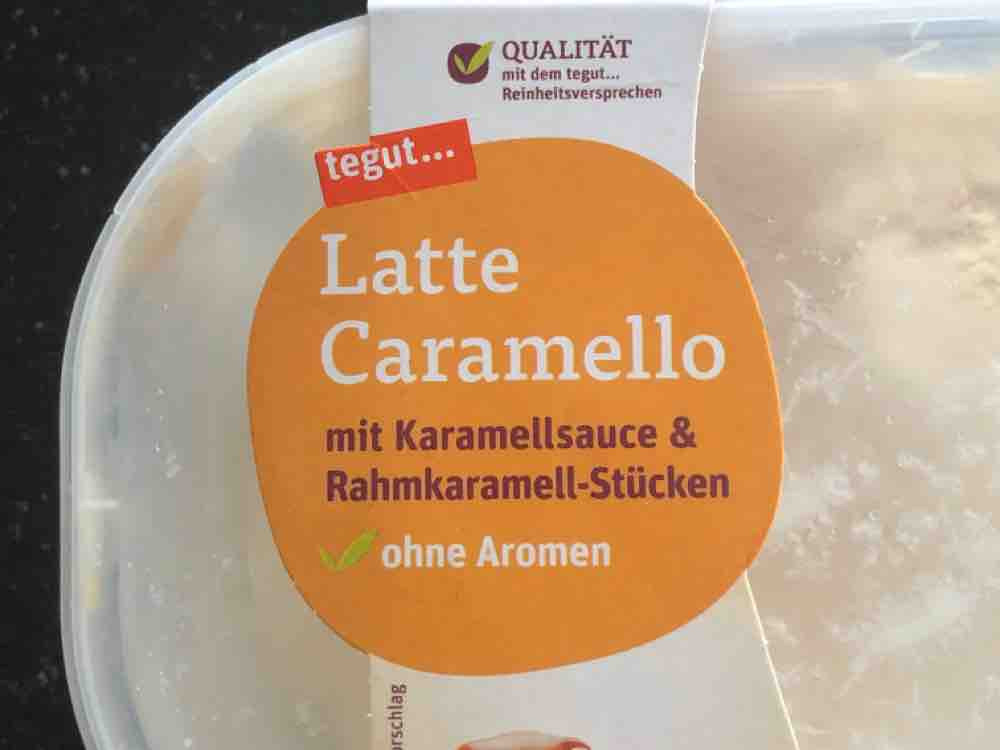 Eiscreme Latte Caramello, mit Karamellsauce und Karamell-Stückch | Hochgeladen von: paulangr