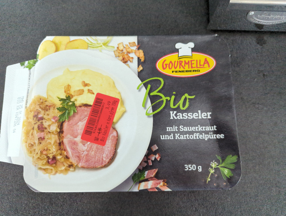 Bio Kasseler mit Sauerkraut und Kartoffelpüree von bugelwugel | Hochgeladen von: bugelwugel