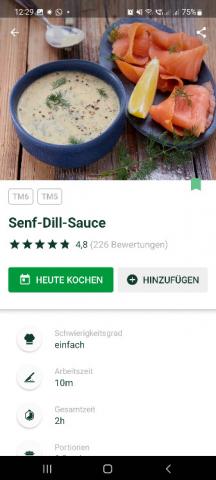 Senf-Dill-Sauce zu Lachs von AHeumos | Hochgeladen von: AHeumos