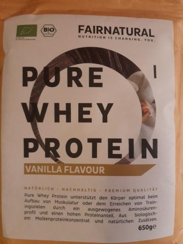 Fairnatural Bio Pure Whey Protein, Vanille | Hochgeladen von: nutriTom