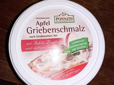 Apfel Griebenschmalz, nach Großmutter Art | Hochgeladen von: Bauigel