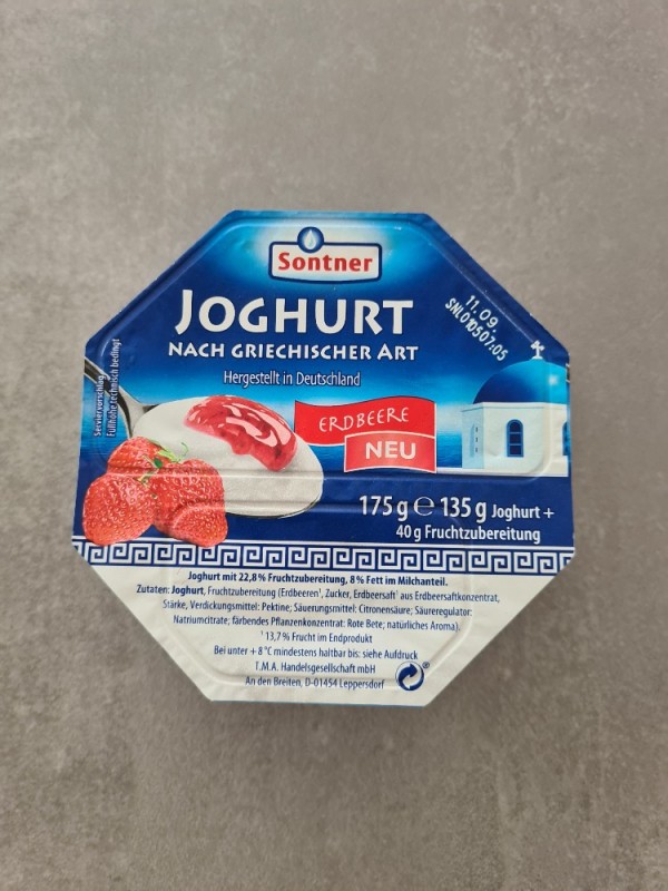 Joghurt nach griechischer Art Erdbeer von Nordkind | Hochgeladen von: Nordkind
