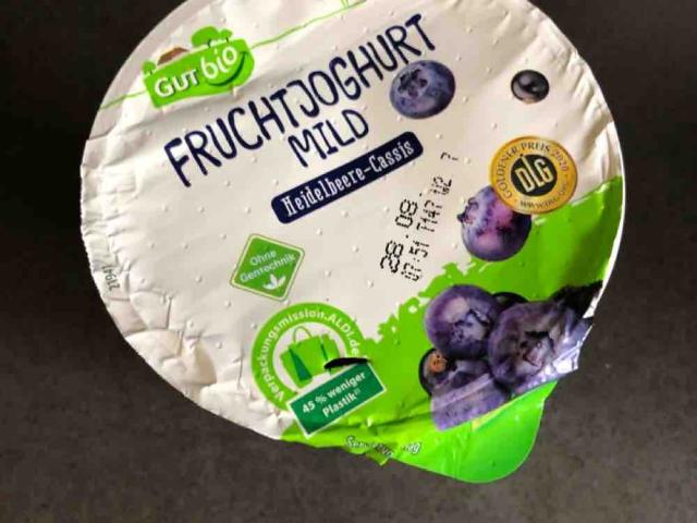 Bio-Joghurt mild Heidelbeere-Cassis von riesro | Hochgeladen von: riesro