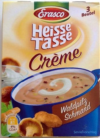 Heisse Tasse, Waldpilz-Schmand-Cremesuppe | Hochgeladen von: fiser