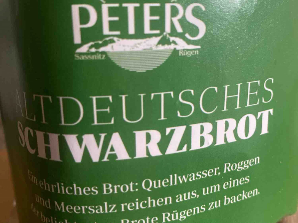 Peters, Altdeutsches Schwarzbrot von mialuiseohl | Hochgeladen von: mialuiseohl