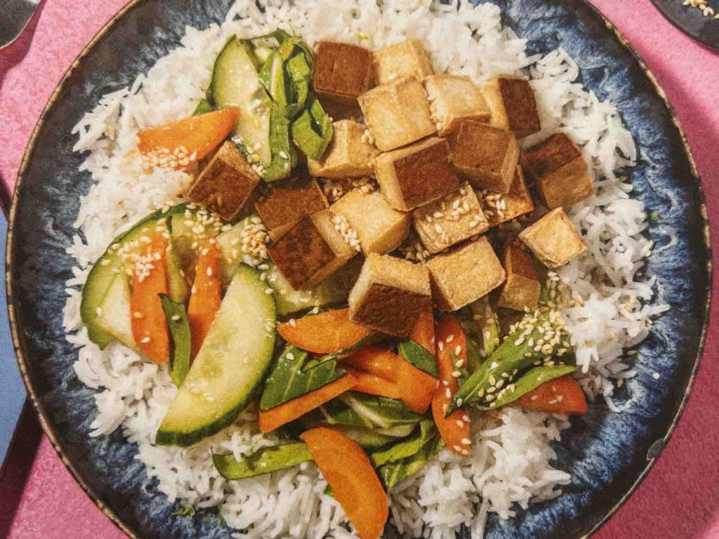 Sweet Chili Tofu Bowl mit Pak Choi auf Reis von IBastiI | Hochgeladen von: IBastiI