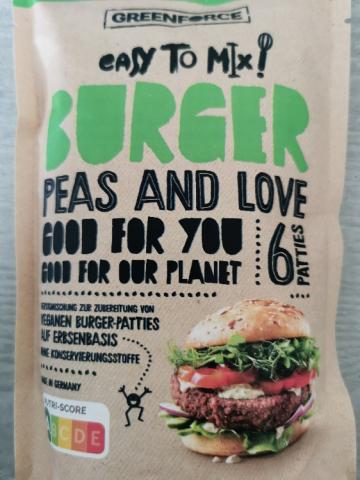 Greenforce Burger, zubereitete Mischung von dajuna | Hochgeladen von: dajuna