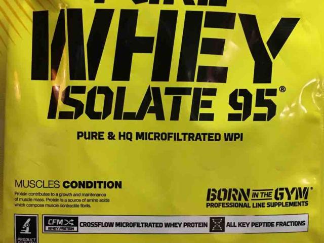 Pure Whey Isolate 95, Erdnussbutter von ElevenPS | Hochgeladen von: ElevenPS