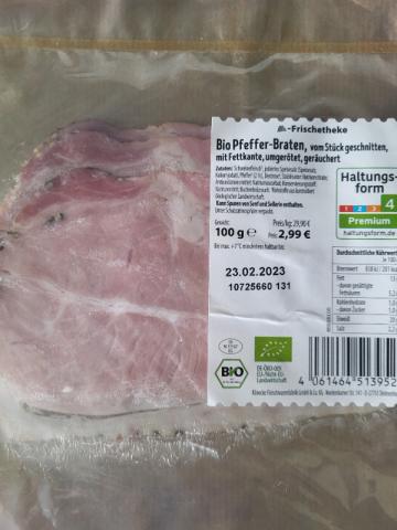 Bio Pfeffer-Braten von Muhmina | Hochgeladen von: Muhmina