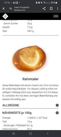 Rahmtaler von Emaievus | Hochgeladen von: Emaievus