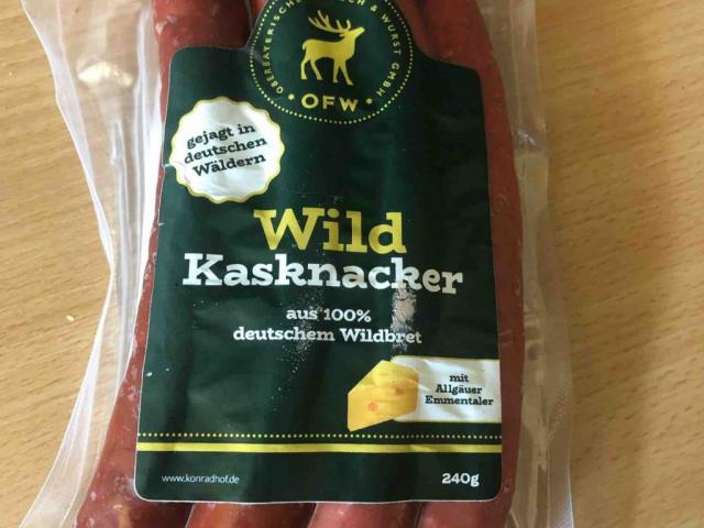 Wild Kasknacker, Wildknacker mit Allgäuer Emmentaler gebrüht von | Hochgeladen von: W8i