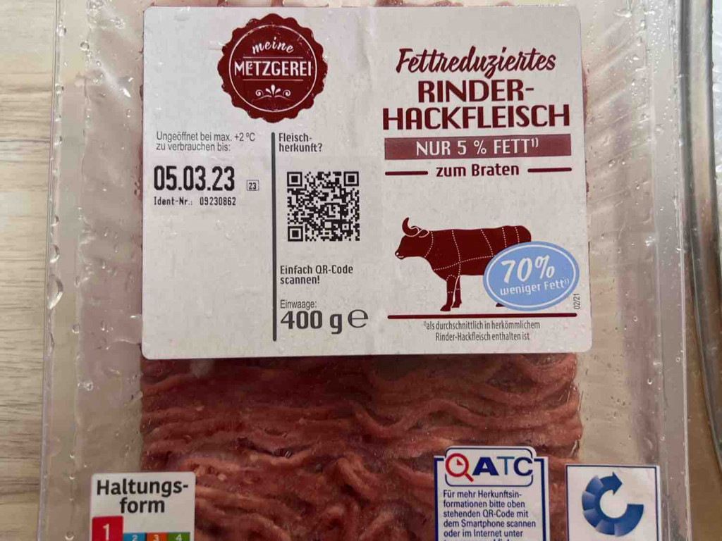 Rinderhackfleisch Fettreduziert, Nur 5% Fett von Nicole1301 | Hochgeladen von: Nicole1301