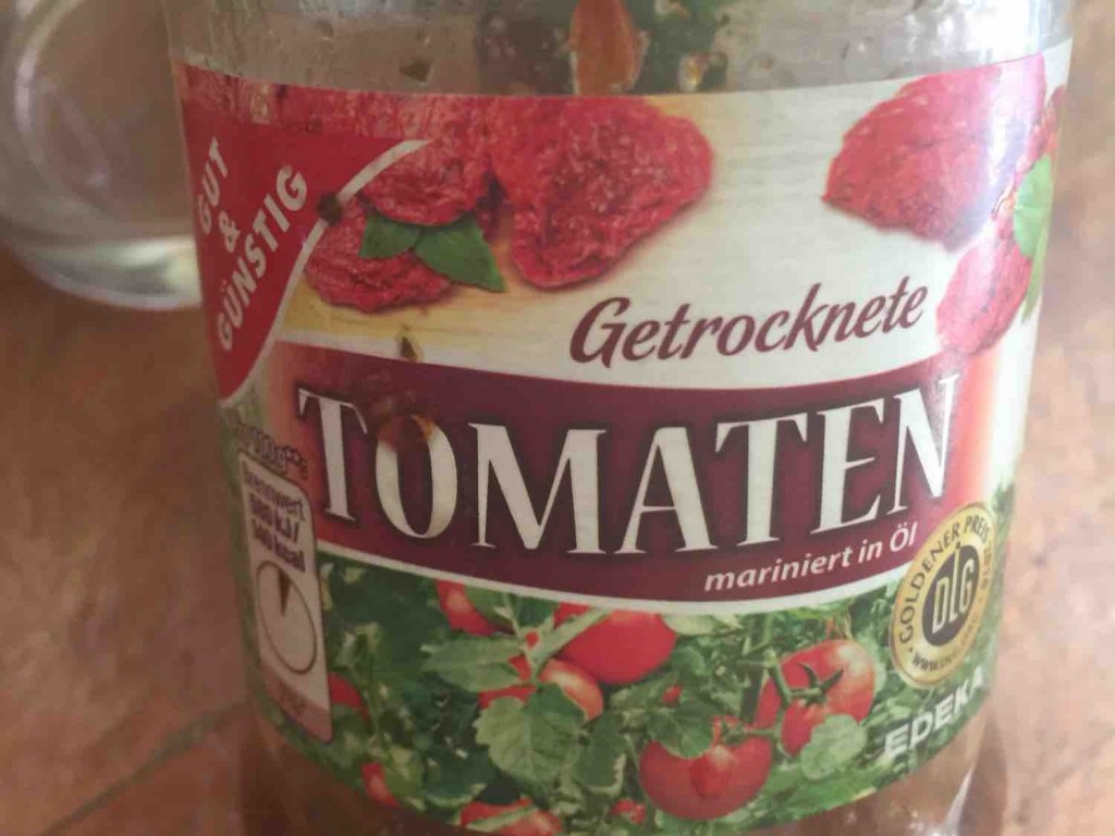 Gut & Günstig, Getrocknete Tomaten, Mariniert In Öl Kalorien ...