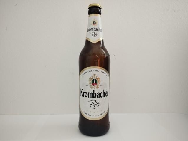 Krombacher Pils, Bier nach Pilsener Brauart | Uploaded by: micha66/Akens-Flaschenking