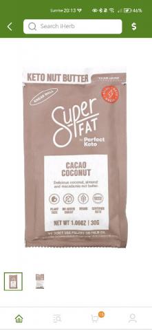 Superfat Keto Nut Butter, Cacao Coconut by cannabold | Uploaded by: cannabold