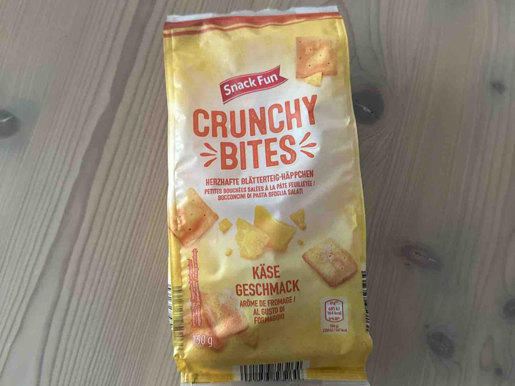Crunchy Bites, Blätterteig mit Käse von Gertrud54 | Hochgeladen von: Gertrud54