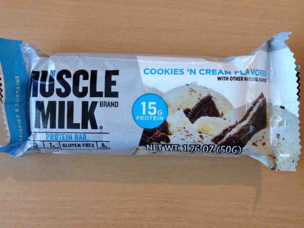Muscle Milk Protein Bar Cookies n Cream Flavored von Eva Schoko | Hochgeladen von: Eva Schokolade