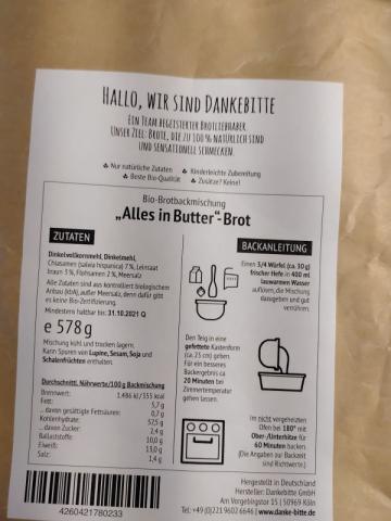 Alles in Butter - Brot | Hochgeladen von: pub4art