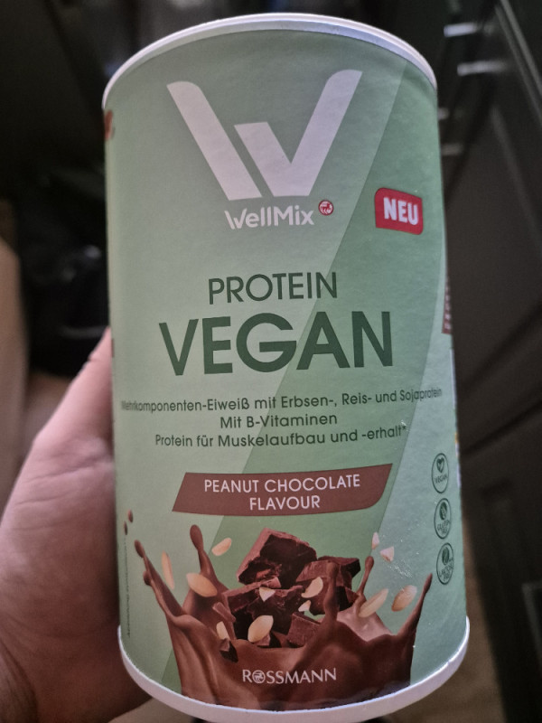 Vegan Protein, chocolate peanut flavour von Niromas | Hochgeladen von: Niromas