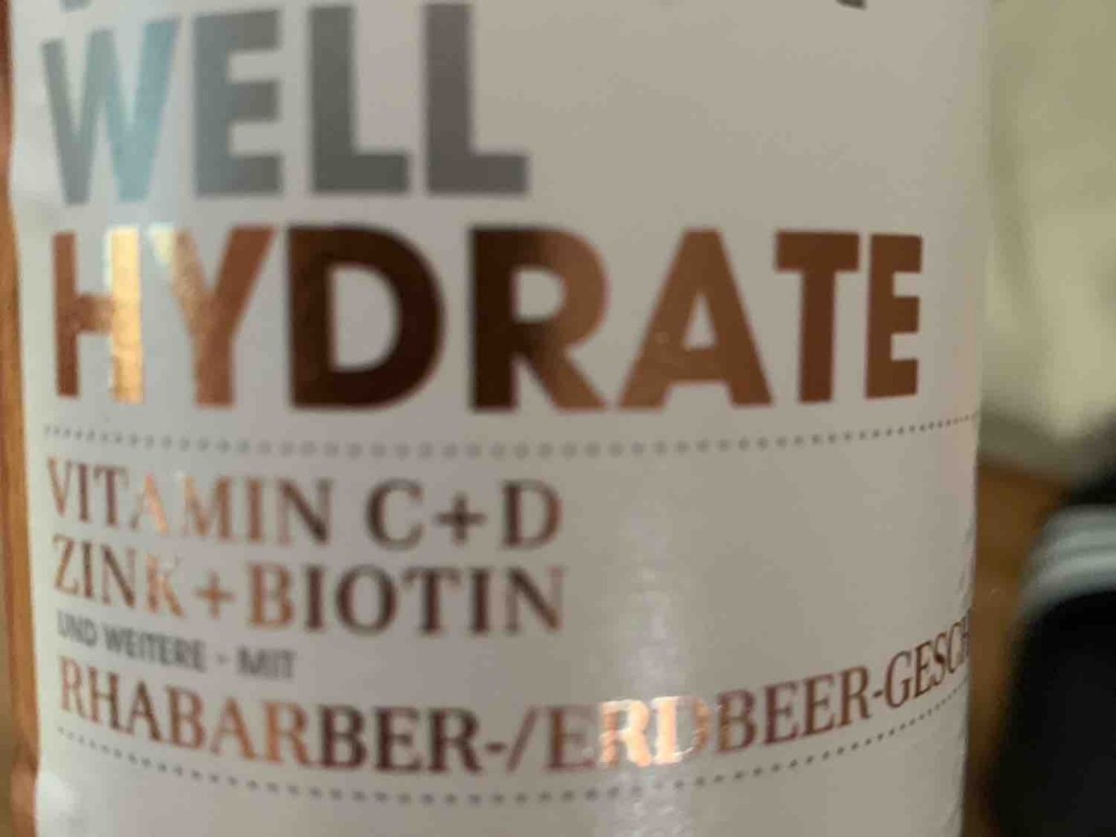 Vitamin Well Hydrate, Rhabarber- / Erdbeer-Geschmack von mwachte | Hochgeladen von: mwachter