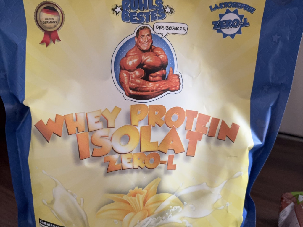 Whey Protein Isolat Zero-L, Vanille von dycrysis | Hochgeladen von: dycrysis