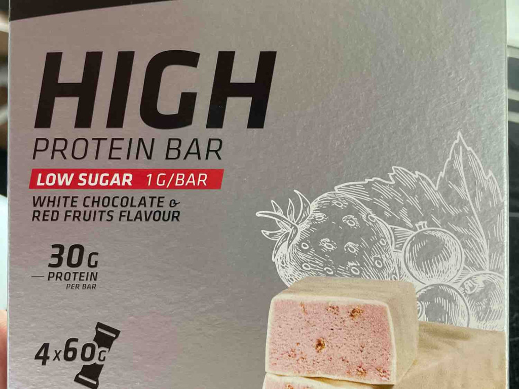 High Protein Bar, White Chocolate & Red Fruits von Nbiene87 | Hochgeladen von: Nbiene87