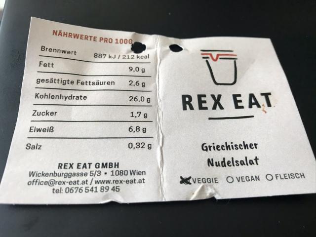 Rex Eat: Griechischer Nudelsalat | Hochgeladen von: chriger
