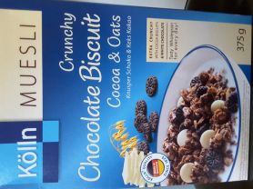 Müsli , Chrunchy Chocolate Biscuit Cocoa & Oats | Hochgeladen von: Paulipower