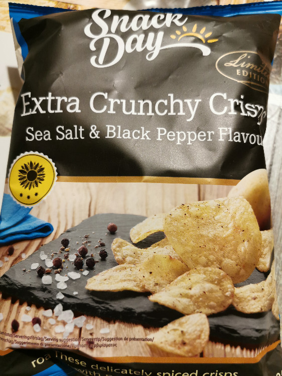 Extra Crunchy Crisps, Sea salt & Black pepper Flavour von St | Hochgeladen von: Stella Falkenberg