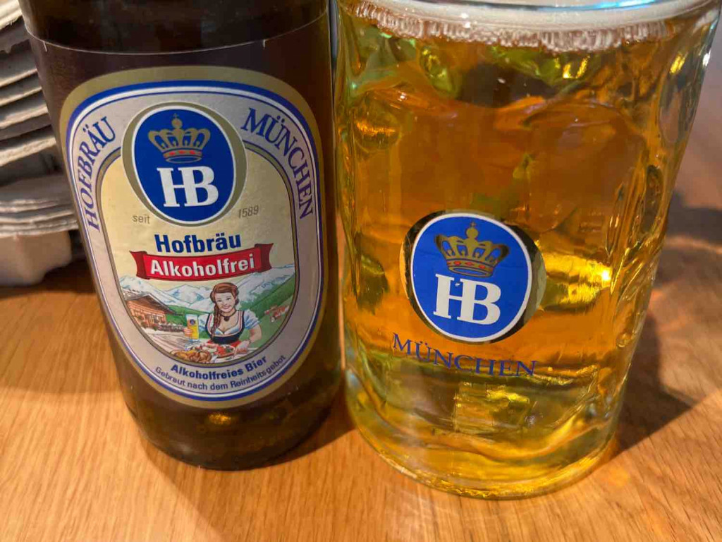 Hofbräu München, alkoholfreies Bier von Lighthousewulf | Hochgeladen von: Lighthousewulf
