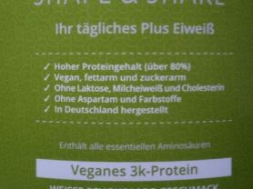 Shape & Shake, 3k-Protein, weiße Schokolade  | Hochgeladen von: lgnt