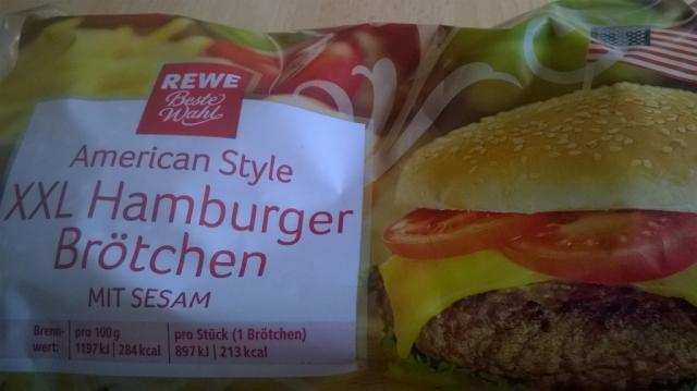XXL Hamburger Buns, Mit Sesam | Hochgeladen von: 64petra