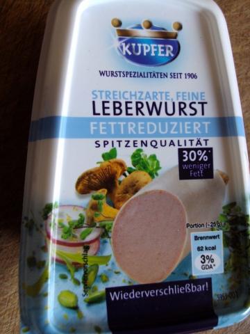 Leberwurst 30% weniger Fett, Streichzart - Fein | Hochgeladen von: tea