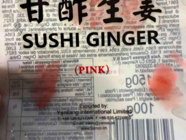 Sushi Ginger, (Pink) von Sami295 | Hochgeladen von: Sami295