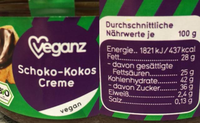 Veganz Schoko Kokos Creme | Hochgeladen von: Rosenfee