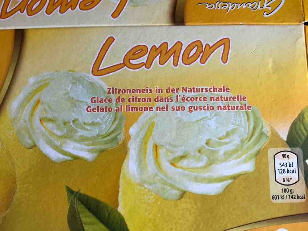 Lemon  Zitroneneis in der Naturschale von Angeleyes1581 | Hochgeladen von: Angeleyes1581