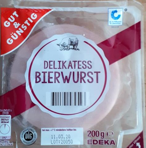 Delikatess Bierwurst | Hochgeladen von: rowiller