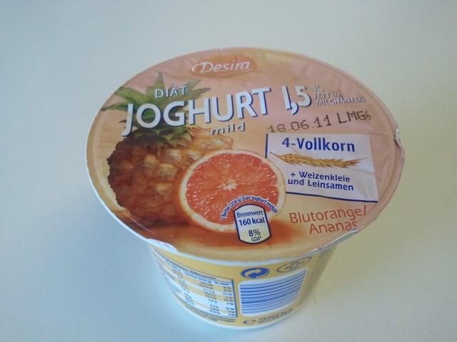 Diät-Joghurt 1,5% 4-Vollkorn, Blutorange/Ananas | Hochgeladen von: darklaser