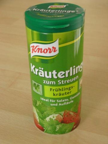 Knorr Kräuterlinge zum Streuen, Frühlingskräu | Hochgeladen von: Teecreme