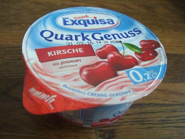 Quark Genuss  Kirsche, 0.2% Fett  | Hochgeladen von: HJPhilippi