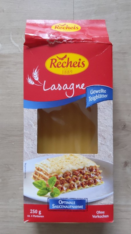 Lasagne Teigbl?tter gewellt von BabsiLachner | Hochgeladen von: BabsiLachner