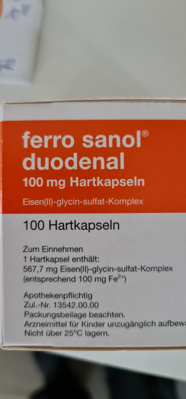 ferro sanol duodenal 100mg von Jens Harras | Hochgeladen von: Jens Harras