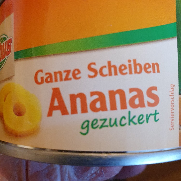 Ananas ganze Scheiben, gezuckert von Horst L. | Hochgeladen von: Horst L.