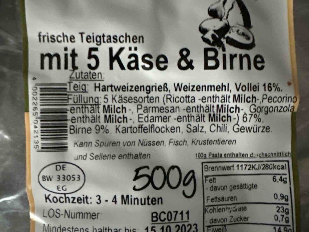 Trigoni mit 5 Käse und Birne von svenzech | Hochgeladen von: svenzech