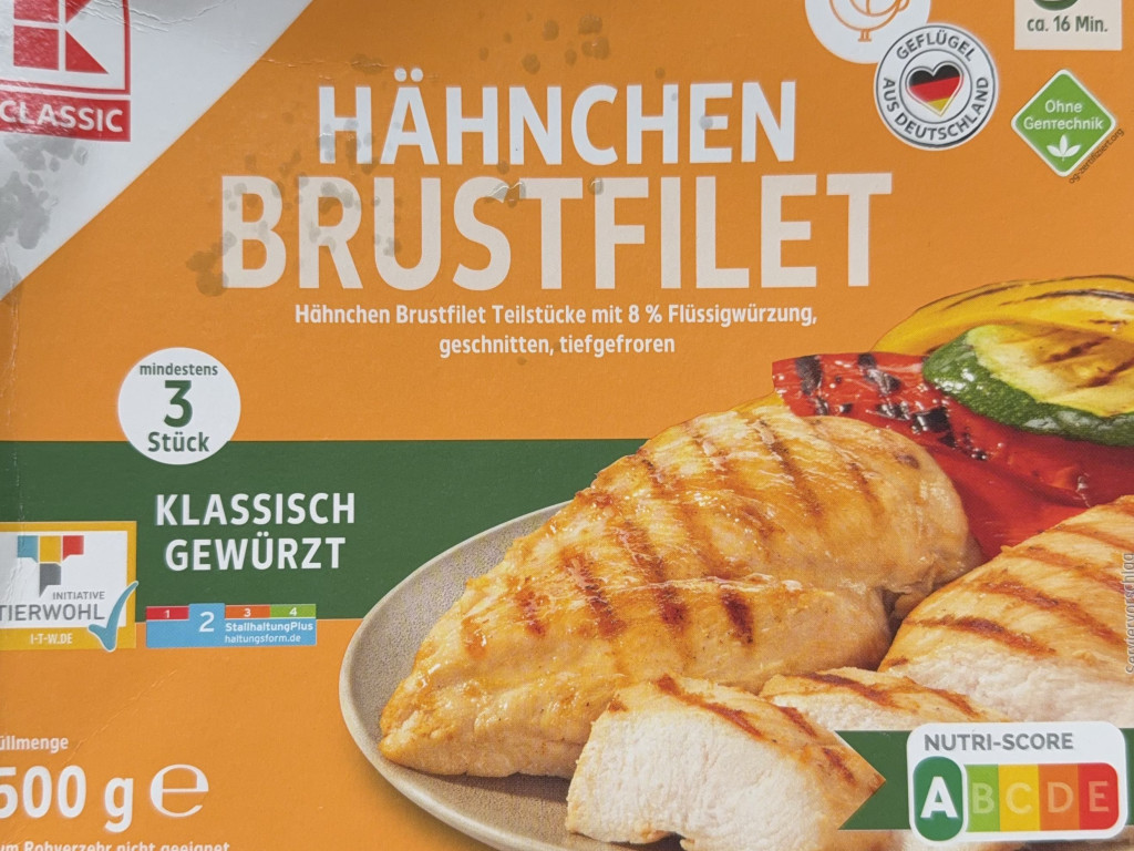 Hähnchen Brustfilet, mit 8% Flüssigwürzung, geschnitten und TK v | Hochgeladen von: boostermaus