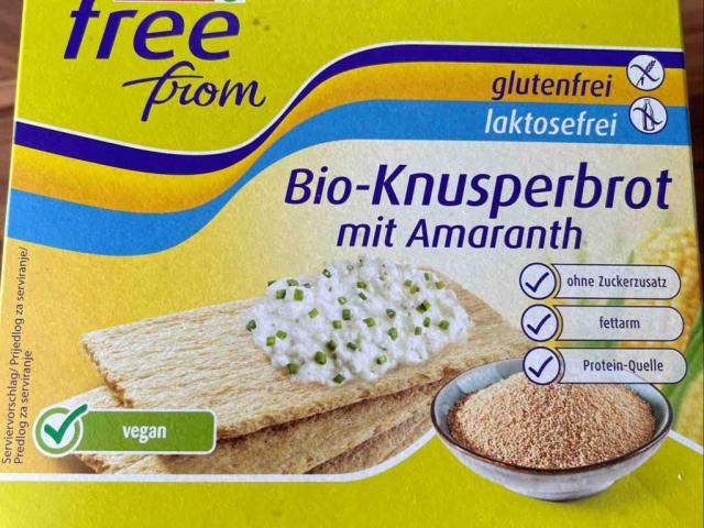 Bio - Knusperbrot mit Amaranth, Glutenfrei von Bachi130576 | Hochgeladen von: Bachi130576