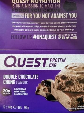 Quest Protein Bar, Double Chocolate Chunk by cannabold | Uploaded by: cannabold